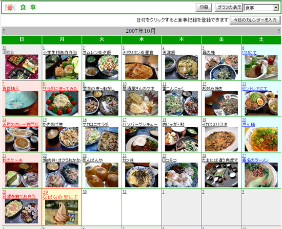食事 日記
